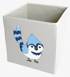 Blue Jay Storage Bin - Cartoon, HD Png Download, Free Download