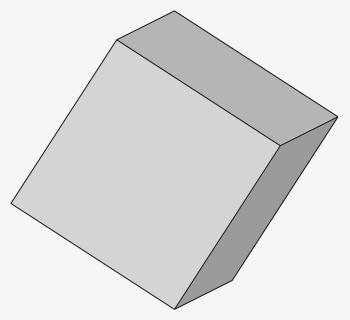 Gray Cube Png, Transparent Png, Free Download