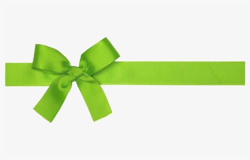 Green Gift Ribbon Png , Png Download - Green Gift Ribbon Png, Transparent Png, Free Download