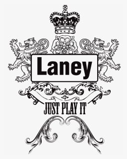 Laney Lv 412 Str8 Cab 280w W/ Hh - Laney Logo Png, Transparent Png, Free Download