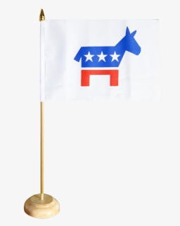 Usa Democrats Table Flag - Burro, HD Png Download, Free Download
