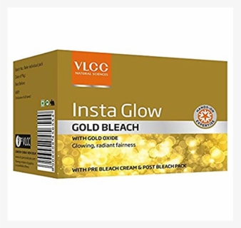 Vlcc Gold Bleach 60gm - Vlcc Gold Facial Bleach, HD Png Download, Free Download