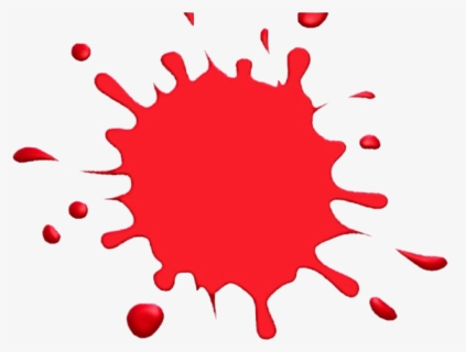 Paint Art Png Transparent Image - Red Paint Splat Png, Png Download, Free Download