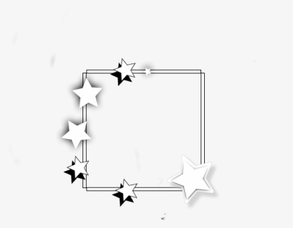 #freetoedit #box #square #squareoutline #outline #stars - Cross, HD Png Download, Free Download