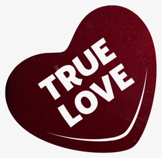 True Love Candy Heart Metal Wall Art Prismatic Red - Heart, HD Png Download, Free Download