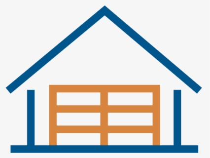 Icons Shed Blue - Home Social Distance Vector, HD Png Download, Free Download