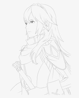 Fire Emblem Coloring Pages Google Search Coloring Book - Line Art, HD Png Download, Free Download