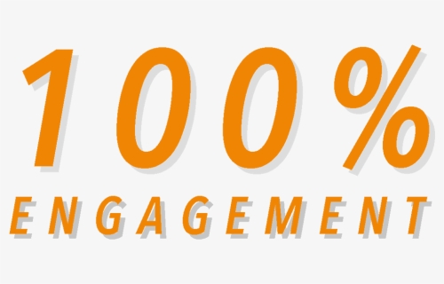 100% Engagement, HD Png Download, Free Download