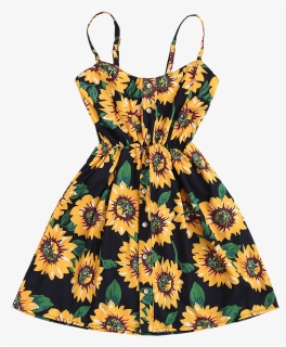Sun Dress Png - Casual Summer Dress Png, Transparent Png, Free Download