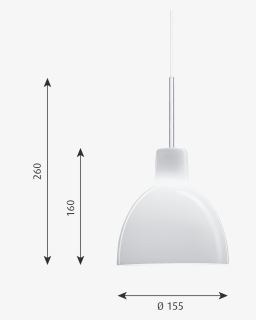 Toldbod 155 Glass Pendant"  Class= - Lampshade, HD Png Download, Free Download