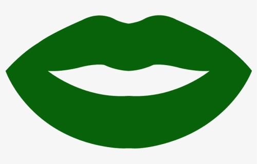 Green Lips Clipart, HD Png Download, Free Download