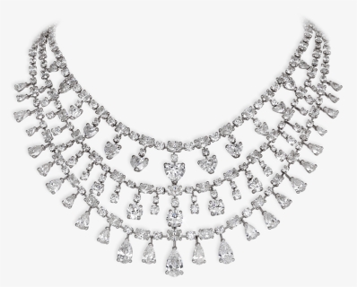 All Sapphire Necklace White Gold, HD Png Download, Free Download