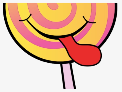 Lollipop Clipart Simple - Cartoon Lollipop, HD Png Download, Free Download