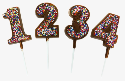Transparent Lollipop Plain - Chocolate Lollipop For Birthday, HD Png Download, Free Download