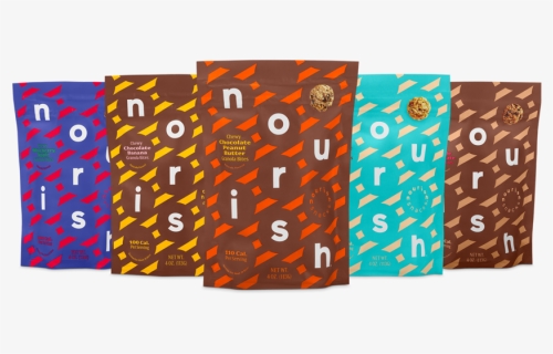 Transparent Diagonal Stripe Pattern Png - Nourish Snacks Packaging, Png Download, Free Download