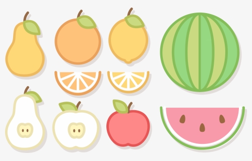 Apple Fruit Salad Orange Illustration Pineapple Cut - Fruit, HD Png Download, Free Download