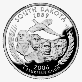 Quarter Dollar 2006 South Dakota, HD Png Download, Free Download