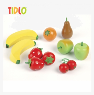 Wooden Fruit Salad - Tidlo Wooden Fruit Salad, HD Png Download, Free Download