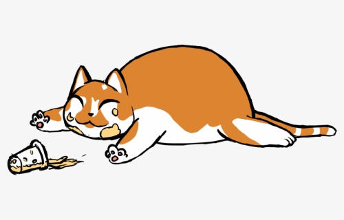 Fat Cat Png - Fat Cat Clip Art, Transparent Png, Free Download