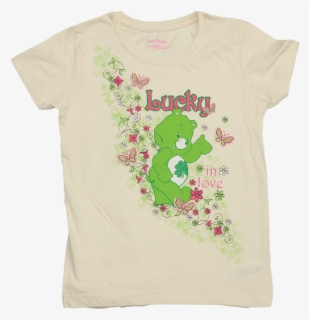 Care Bears Lucky In Love Youth T-shirt - Cotton, HD Png Download, Free Download
