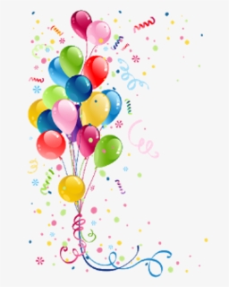 Happy Birthday Balloons Clip Art - Birthday Balloons Png, Transparent Png, Free Download