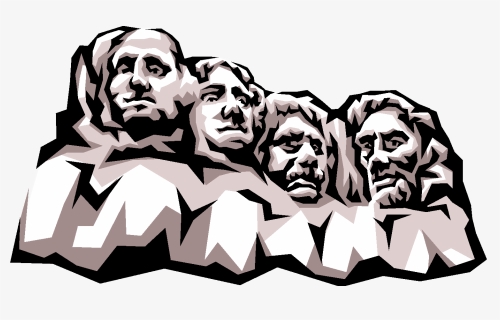 Presidents Day Clipart Presidents Day Clipart Backgrounds - Mt Rushmore Clipart, HD Png Download, Free Download