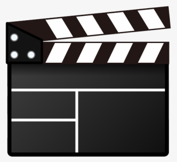 Film Slate Png Image File - Cartoon Movie Take Board, Transparent Png, Free Download