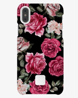 Happy Plugs Iphone Xs Case Vintage Roses - Rose Case Iphone Xs Max, HD Png Download, Free Download