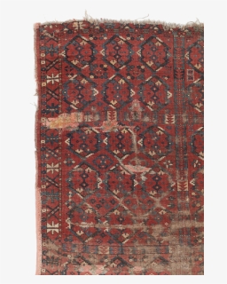 Inga Antique Rug Distressed Red Flat Weave Wool Cropped - Carpet, HD Png Download, Free Download