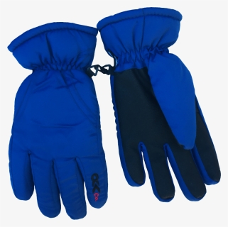 Gloves Png - Electric Blue, Transparent Png, Free Download