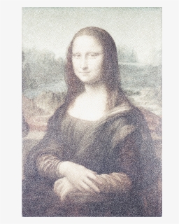 Mona Lisa Stippled Clip Arts - Leonardo Da Vinci, HD Png Download, Free Download