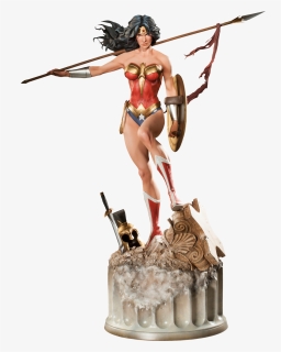 Wonder Woman Premium Format Figure , Png Download - Wonder Woman Premium Format, Transparent Png, Free Download