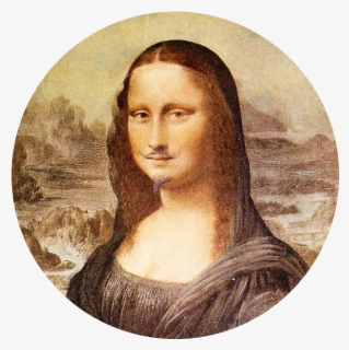 Mona Lisa De Marcel Duchamp, HD Png Download, Free Download