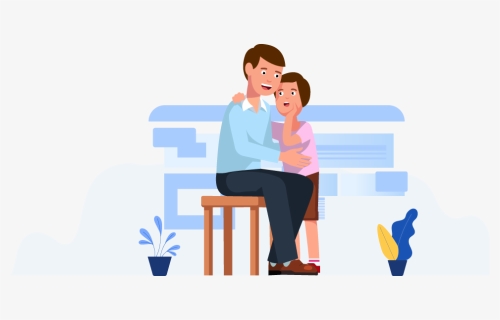 Odoo Functional And Technical Training In Vietnam - Kid Talking To Parent Cartoon, HD Png Download, Free Download