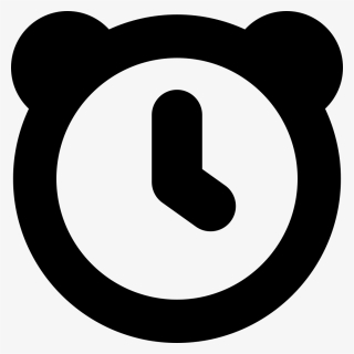 Alarm Clock Png - Circle, Transparent Png, Free Download