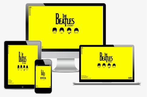The Beatles Parallax Site - It's Here To Stay, HD Png Download, Free Download