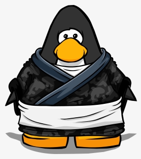 Sashimi Chef Uniform From A Player Card - Club Penguin Penguin, HD Png Download, Free Download