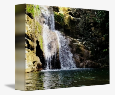 Drawing Rivers Waterfall - Waterfall, HD Png Download, Free Download