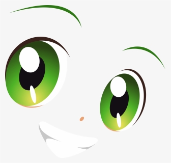Transparent Stock Green Eyes Smile Yotsuba By Carionto - Smile Eye Logo, HD Png Download, Free Download