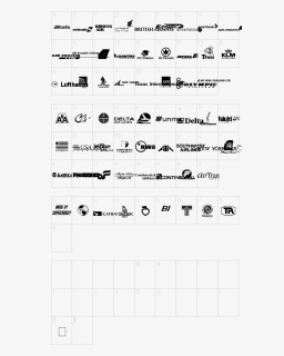 Character Map - Air France, HD Png Download, Free Download