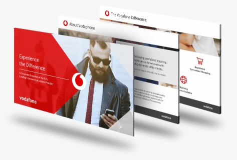 Vodafone Powerpoint Deck - Online Advertising, HD Png Download, Free Download