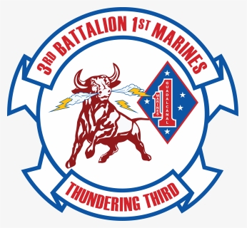 3rd Battalion 1st Marine Regiment Of United States - Usmc 3rd Battalion 1st Marines, HD Png Download, Free Download