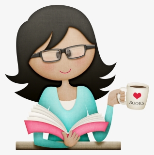 Family Clipart, Coffee Time, Clip Art, Topper, Coffee - Teacher With Glasses Clipart, HD Png Download, Free Download