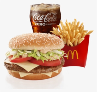 Mcdonalds Big Tasty Meal, HD Png Download, Free Download