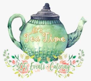 Anna & Daniel - Watercolor Teapot, HD Png Download, Free Download