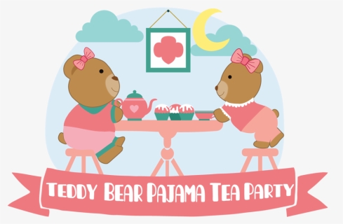 Transparent Party Clipart Png - Teddy Bear Tea Patch, Png Download, Free Download