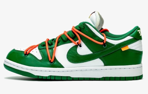 Off-white X Nike Dunk Low Pine Green - Sneaker Releases Of 2019, HD Png ...