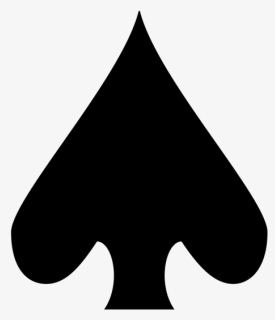 Ace Card Clipart Silhouette - Sign, HD Png Download, Free Download