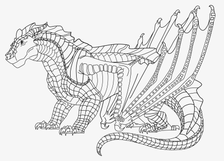 5500 X 3931 - Hybrid Wings Of Fire Coloring Pages, HD Png Download, Free Download