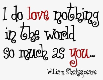 Black & Red Pdf - Shakespeare Love Life Quotes, HD Png Download, Free Download